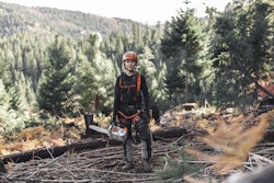 Arborist Katelyn Johnson featured in the Made for America campaign.