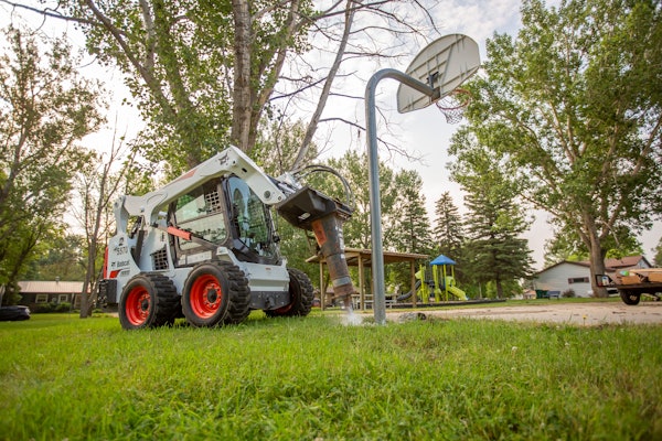 Bobcat Equipment At Park2