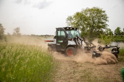 Bobcat Equipment At Park5