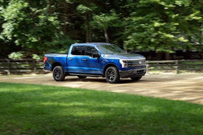 The 2026 Ford F-150 Lightning STX is an all-new trim for the electric pickup line with a longer range, off-road enhancements and a new color: Argon Blue.