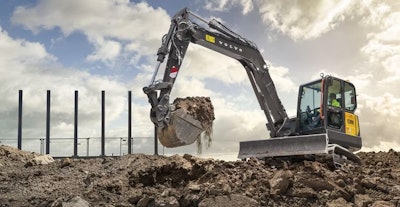Volvo Cer90 Compact Excavator Dirt