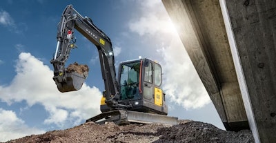Volvo Ec65 Compact Excavator Bridge