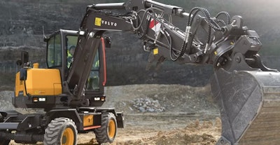Volvo Ew65 Compact Excavator