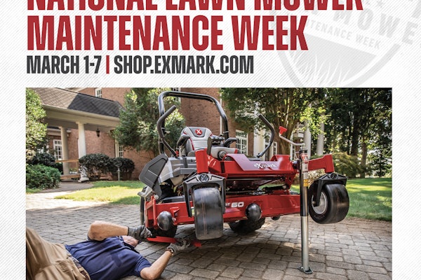 Exmark Lawnmower Maint Week Graphc