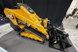 Cat's first compact utility loader, the TUL100