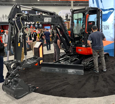 Kioti's MX 350A at ConExpo 2026
