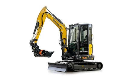 New Holland E30d Mini Excavator