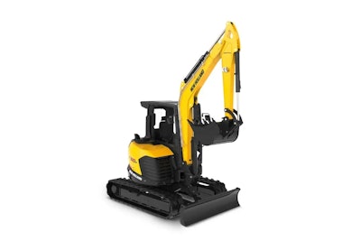 New Holland Ec60d Mini Excavator