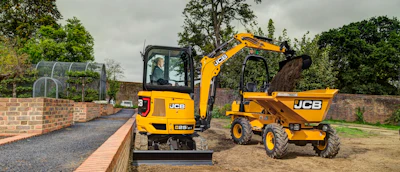 JCB's new 25Z-1 mini excavator gets zero tail swing