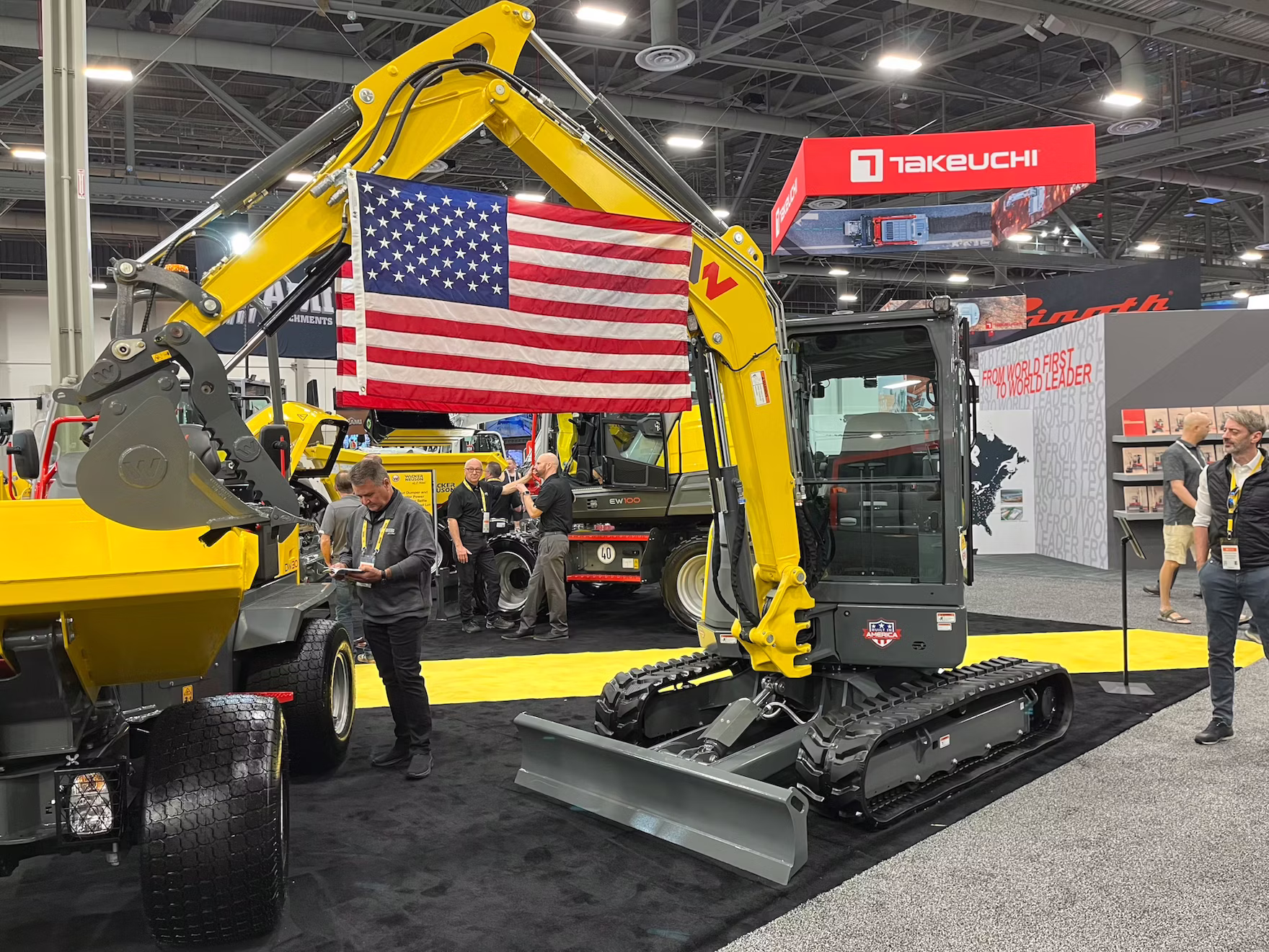 Wacker Neuson's all-new ET40 is produced at the company's Wisconsin plant.