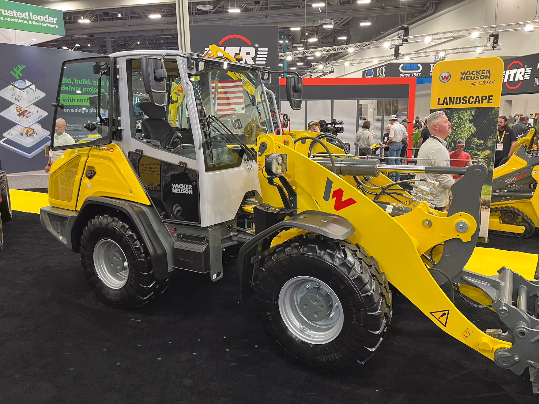 The WL1150, Wacker Neuson's largest compact wheel loader headed for the U.S. market.