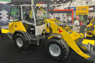The WL1150, Wacker Neuson's largest compact wheel loader headed for the U.S. market.