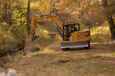 Cat Bite-Limiter Mulchers for mini excavators
