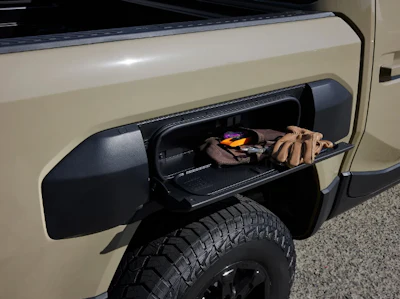Kia Tasman Fender Table