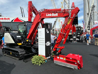 Link Belt 80 X4 Excavator 0s K5qeh8q B