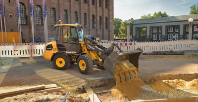Volvo's new L20 Electric compact wheel loader gets 21% more battery capacity for longer runtime.