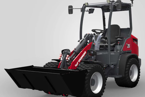 Yanmar's new prototype CL26 compact wheel loader