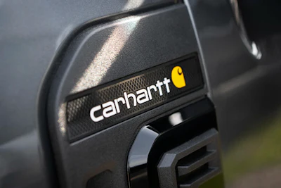2027 Ford Super Duty Carhartt Logo