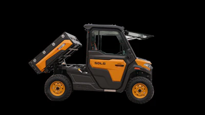 The SDLG U113H and U203HEV get an electric tilt bed and a one-touch window lift.