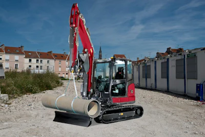 Yanmar Sv60 Mini Excavator Pipe
