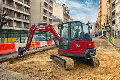 Yanmar Sv60 Mini Excavator Reach R