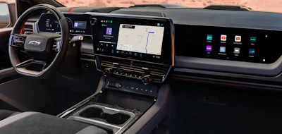 2027 Silverado Dash
