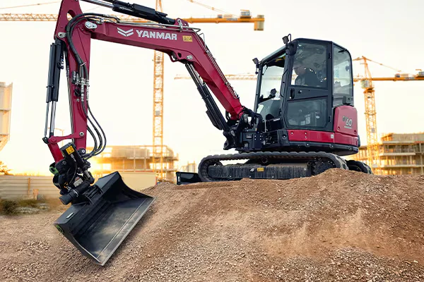 Yanmar Sv60 Mini Excavator Tiltrotator 8vfy Qr Yj7p