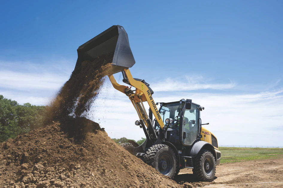 New Holland reveals next-gen compact wheel loaders: W70D, W80D, W80D Long Reach