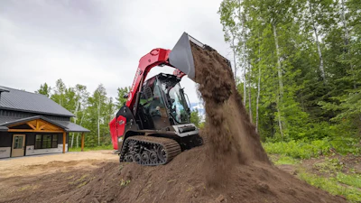 Yanmar's new TR65RP compact track loader with ASV PosiTrack
