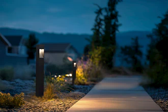 With Standup, the bold geometric form creates confident pathway illumination with a clean statement.