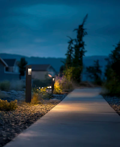 With Standup, the bold geometric form creates confident pathway illumination with a clean statement.