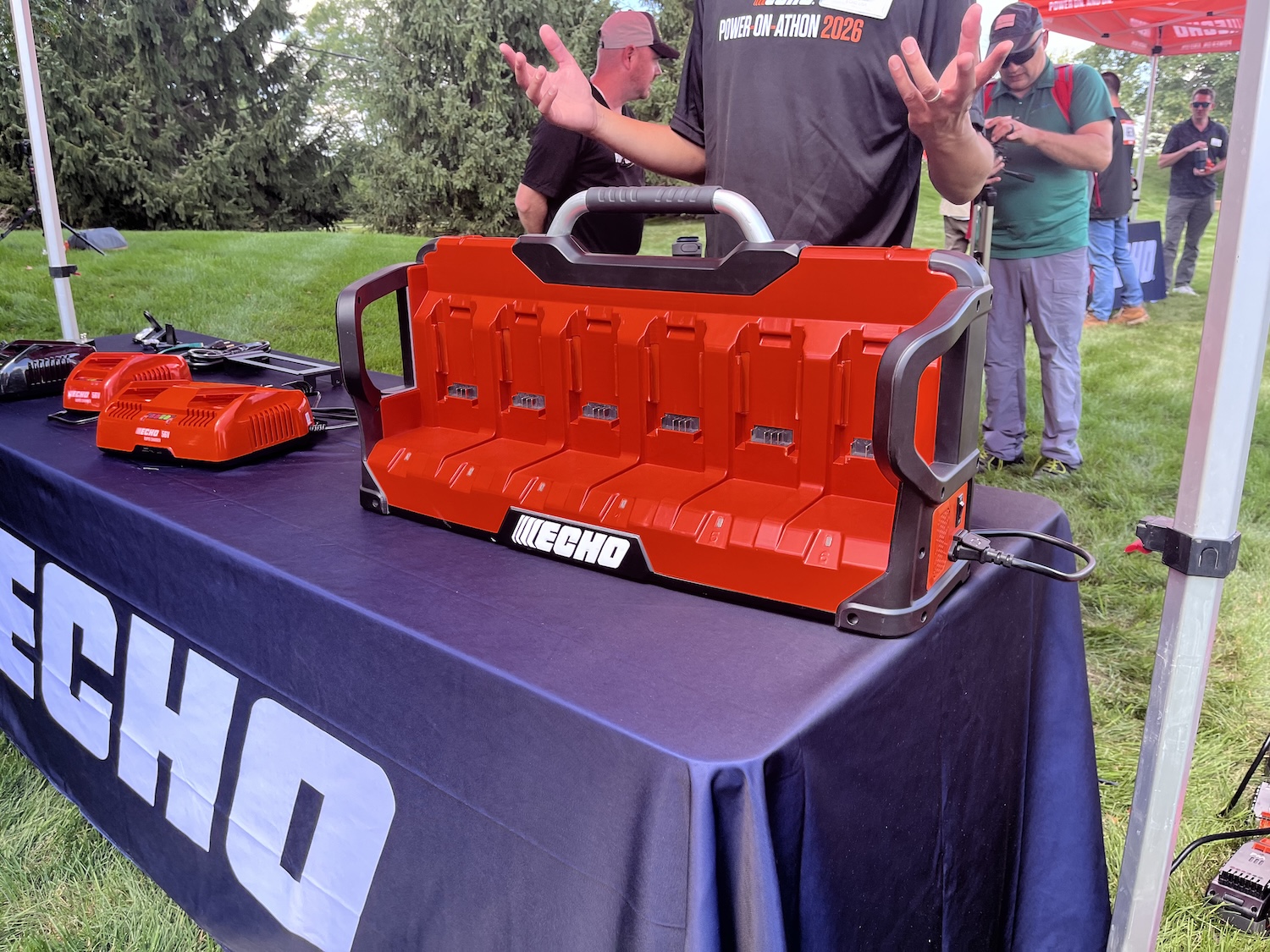 Echo's new six-port daisy chain charger